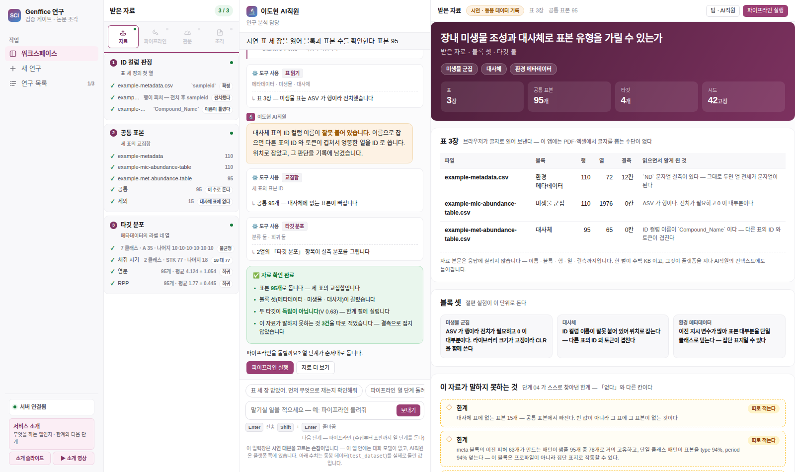 자료 화면